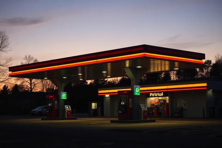 Petrol Bunk — HP Fuel Station