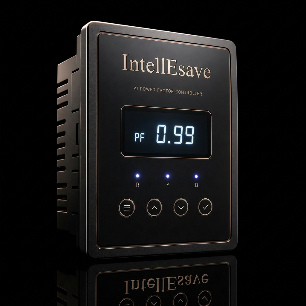 IntellEsave Smart AI Power Factor Controller device